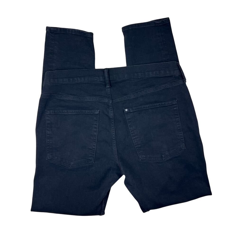 *H&M Divided Jeans Mens 36x32 Super Skinny Coupe Ultra-Moulante Black Jeans - Picture 2 of 5